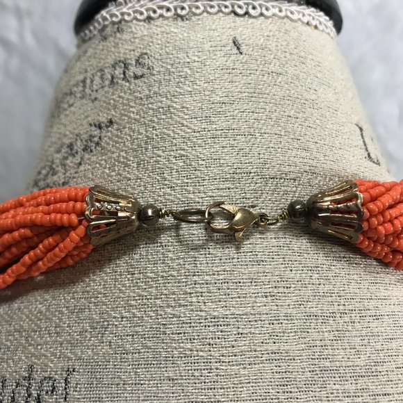 Boho Long multi-strand seed bead necklace Colorful - Picture 7 of 7